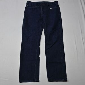 Banana Republic 32x30 Straight 5‎ Pocket Dark Wash Stretch Denim Mens Jeans